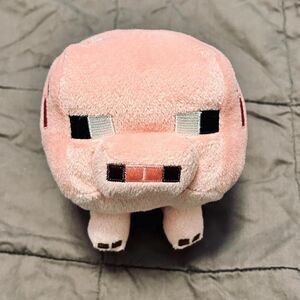 Minecraft Mojang 6” Jinx Pink Pig Plush